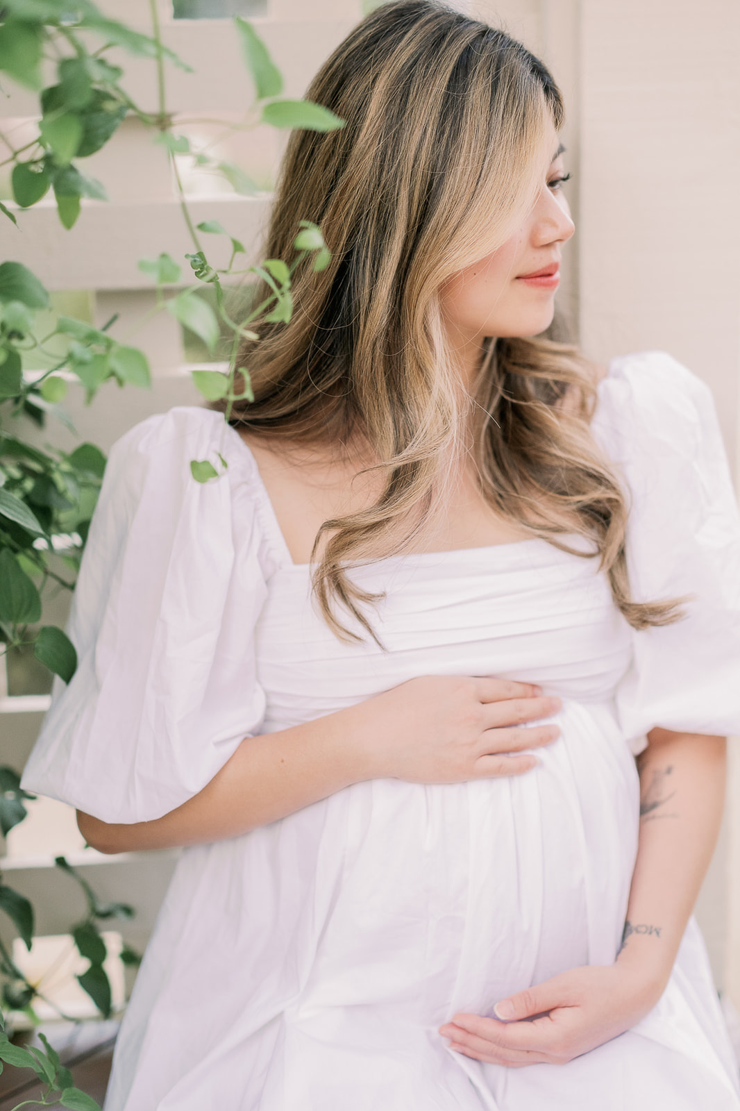 palo alto maternity session